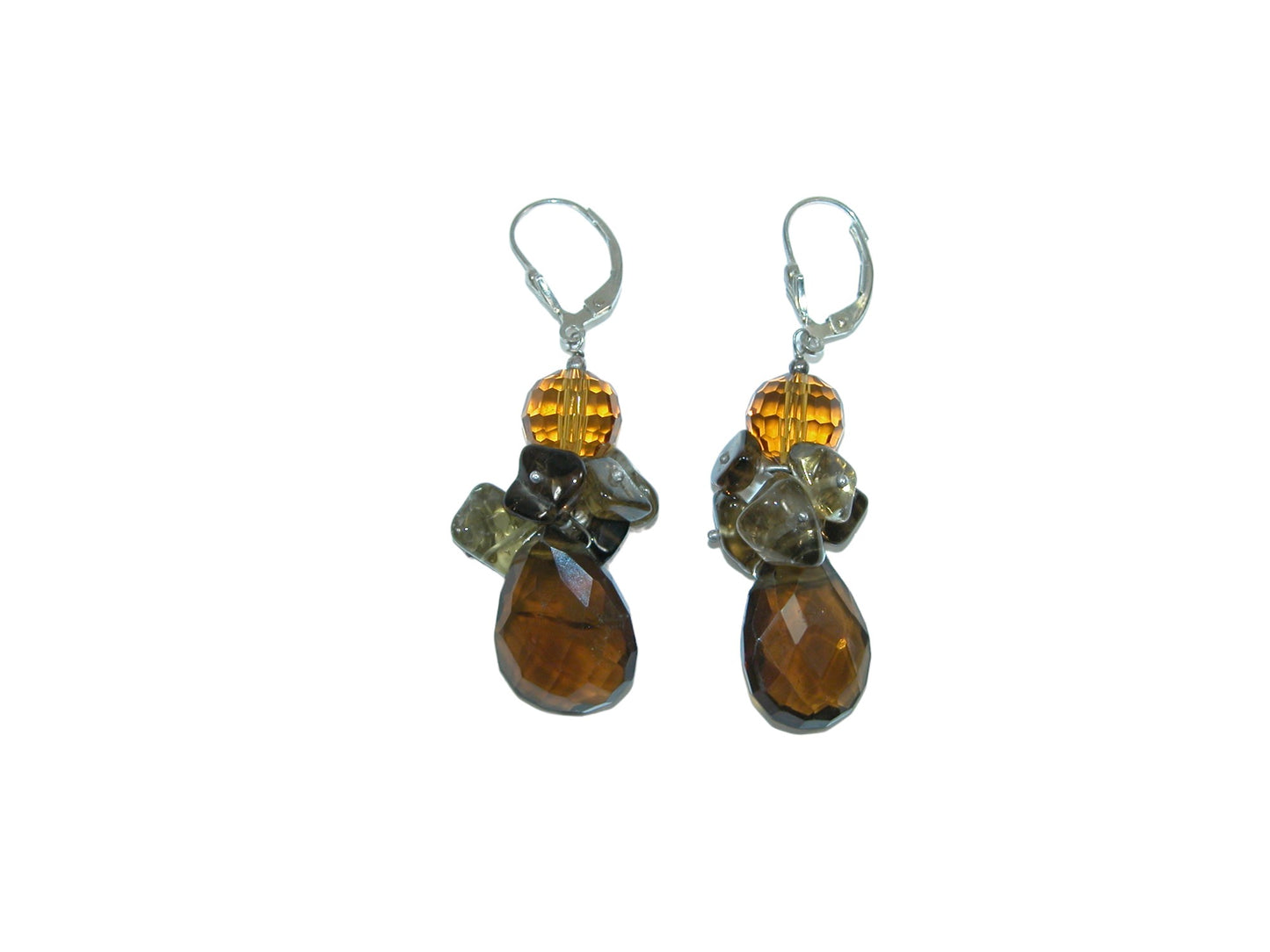 18307 Topaz Sterling Silver Earrings