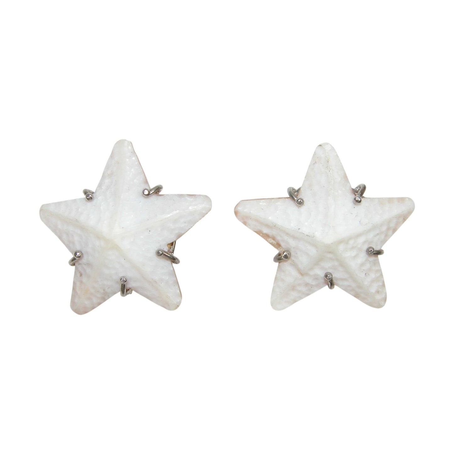 19238 Starfish Sterling Silver Earrings