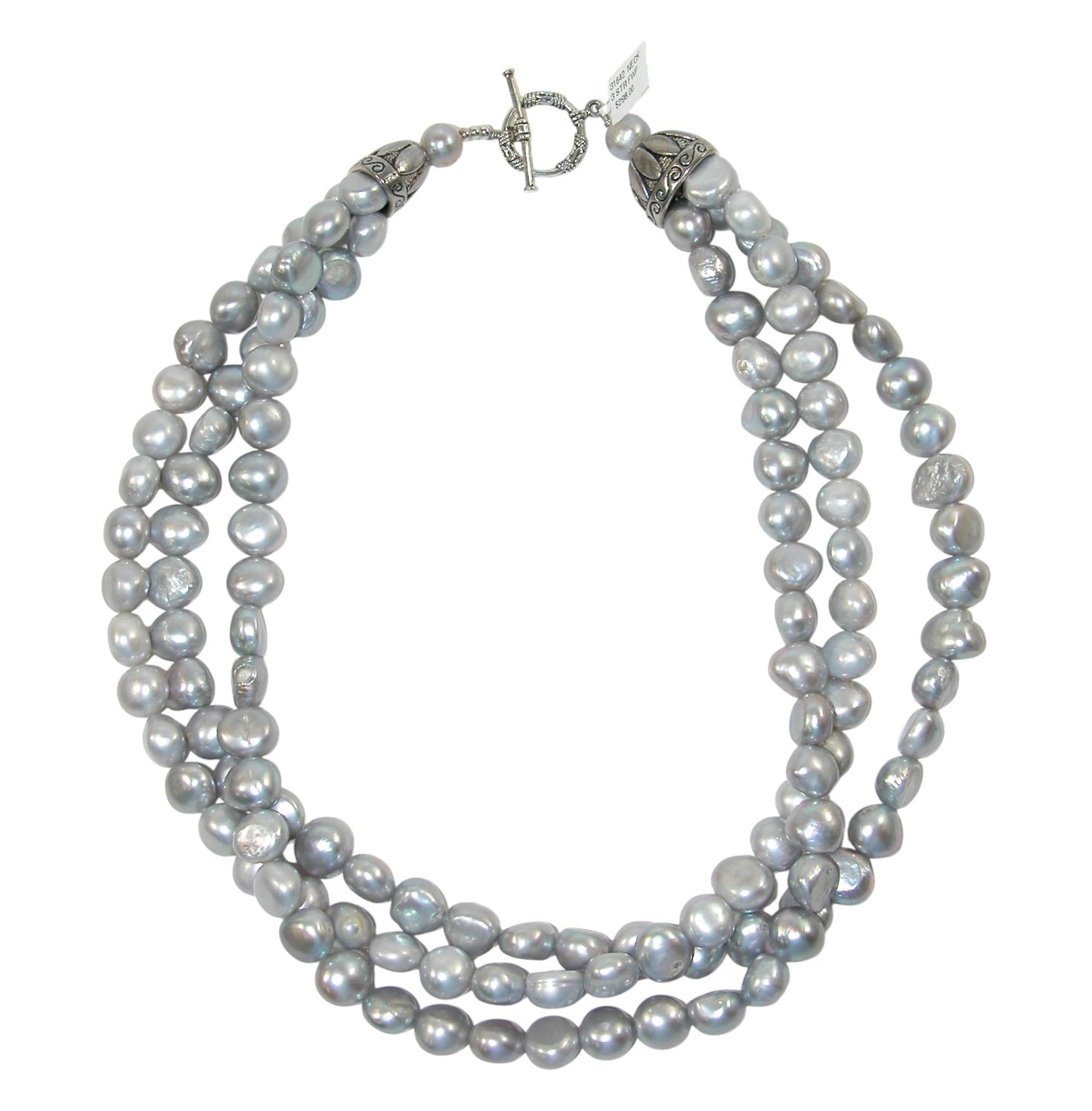 31642 Freshwater Pearl Sterling Silver Necklace