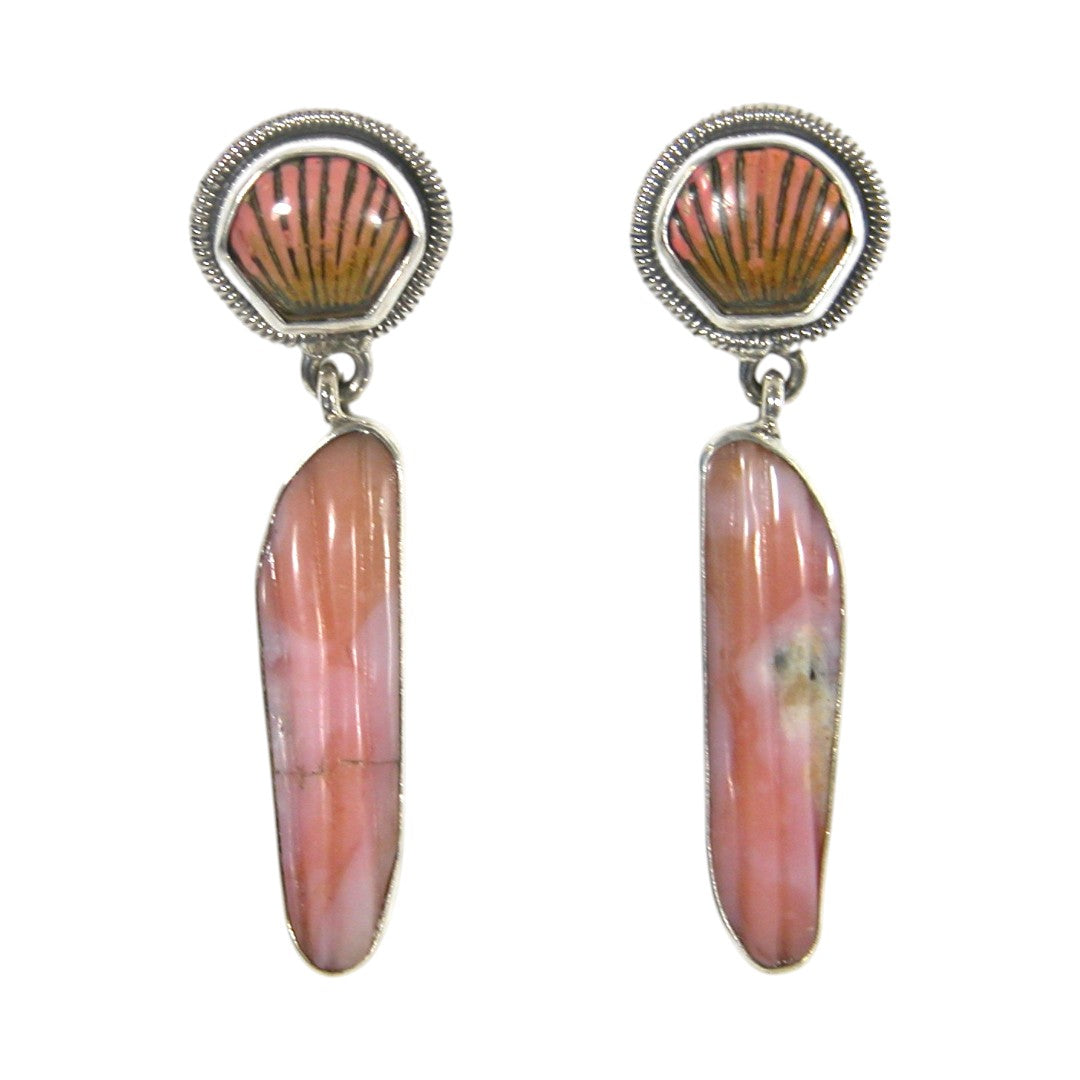 32886 Shell Sterling Silver Earrings