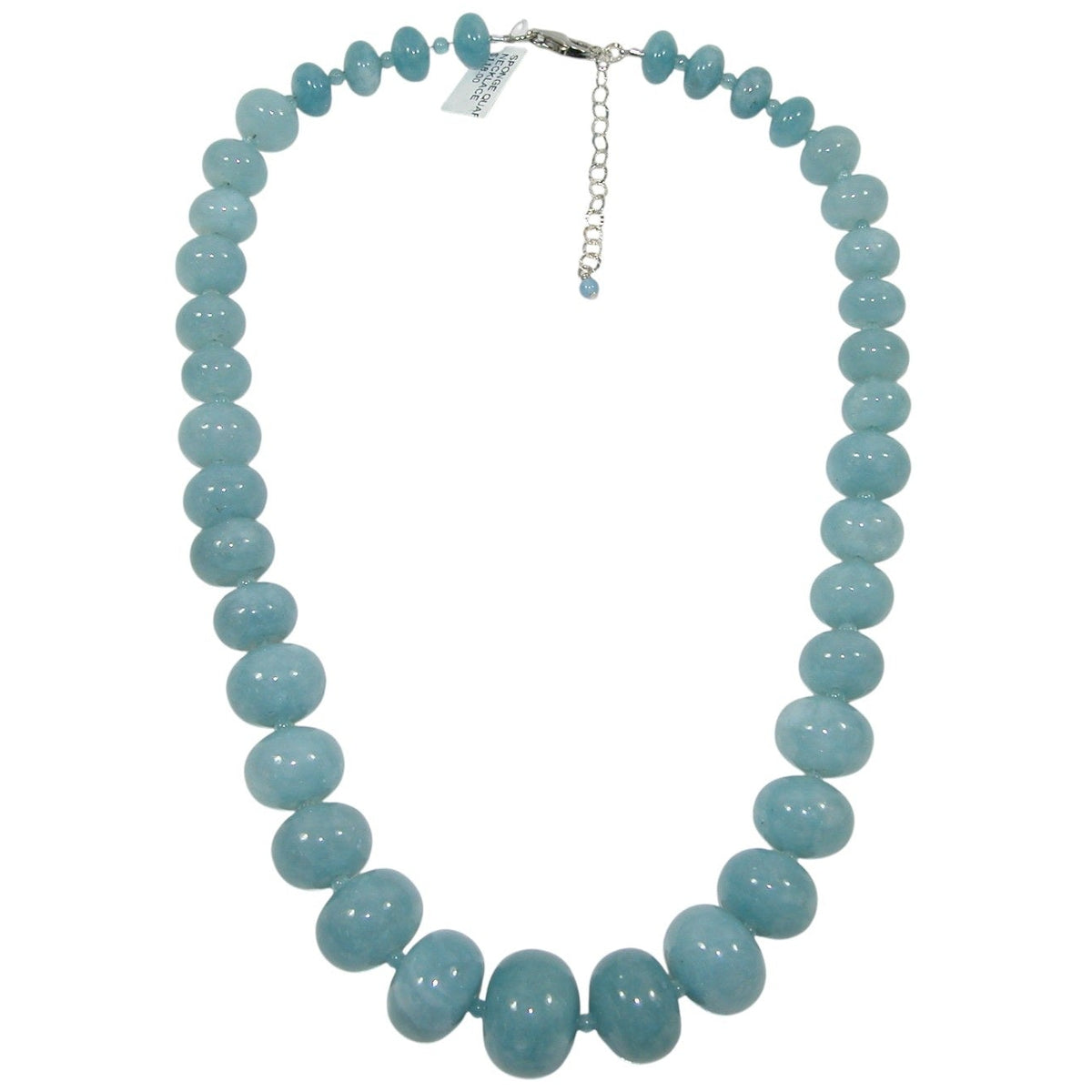 34415 Blue Sponge Quartz Necklace