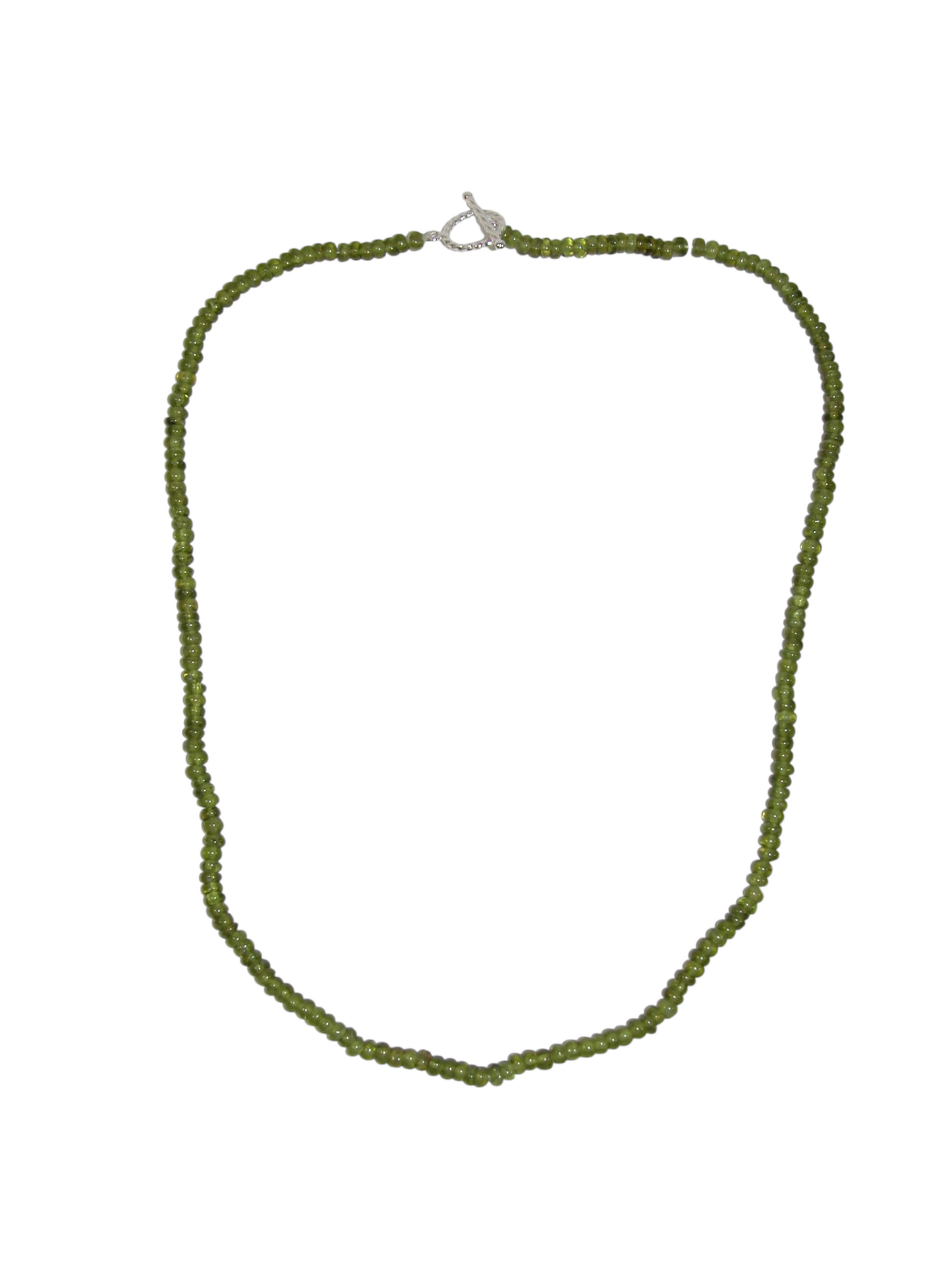 40060 Vescuvianite Sterling Silver Necklace