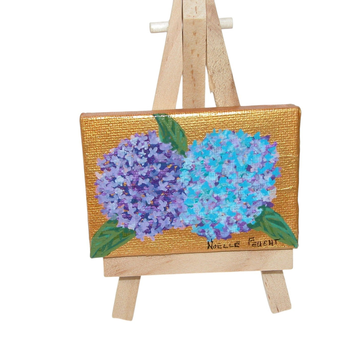 Original Acrylic Painting Art 2" X 3" ART130 by Noelle