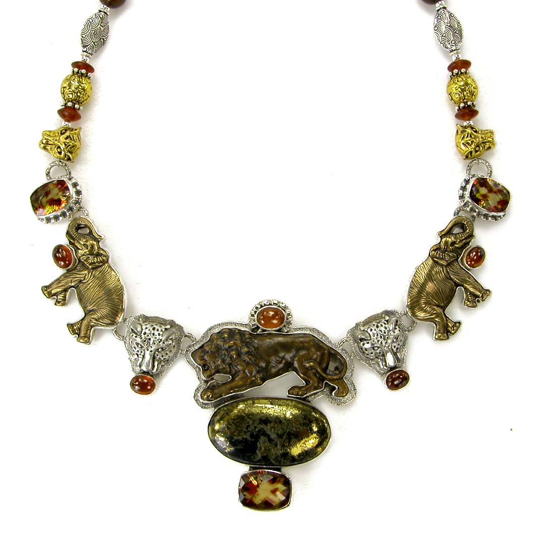 Lion Apache Gold Necklace