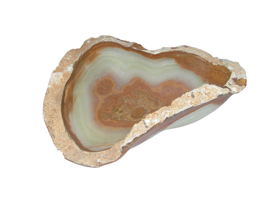 Carved Onyx Bowl One of a Kind BOWL06