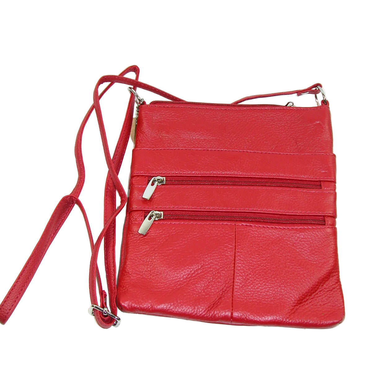 Leather Red Crossbody GF3383