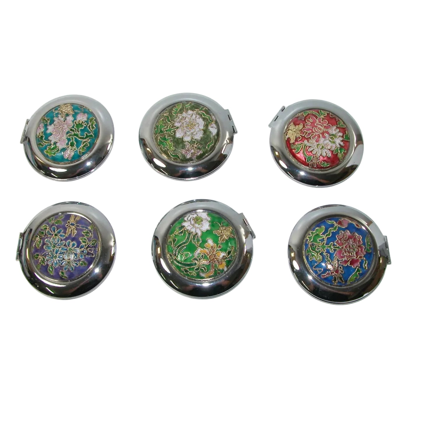 Cloisonne Enamel Compact Mirror GF5200