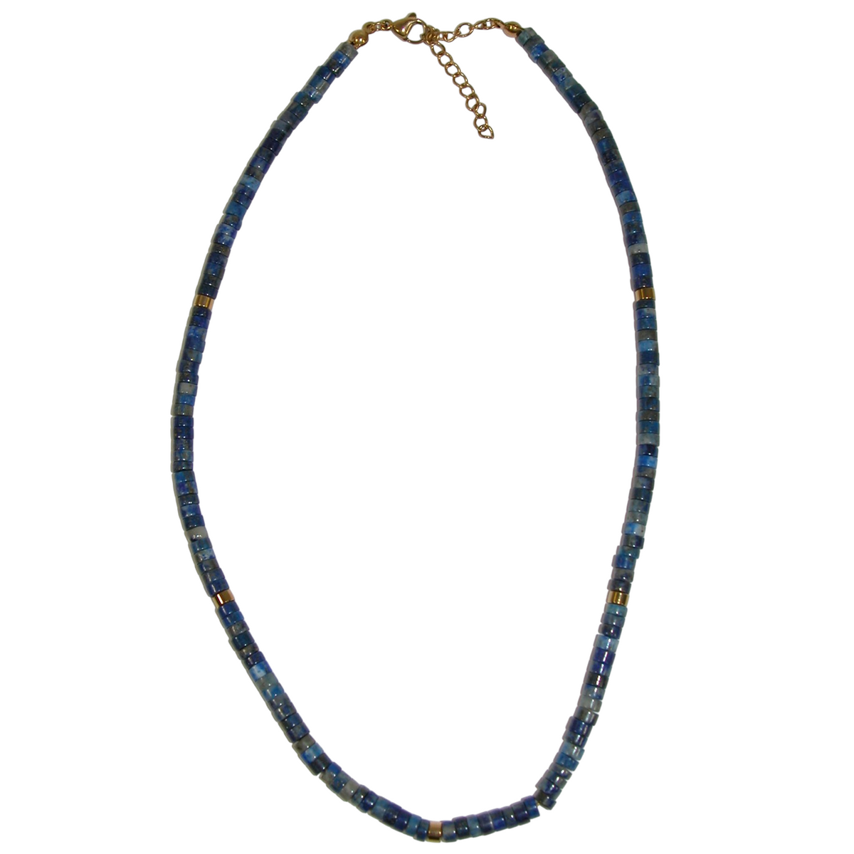 Lapis Rondel Necklace GF4840