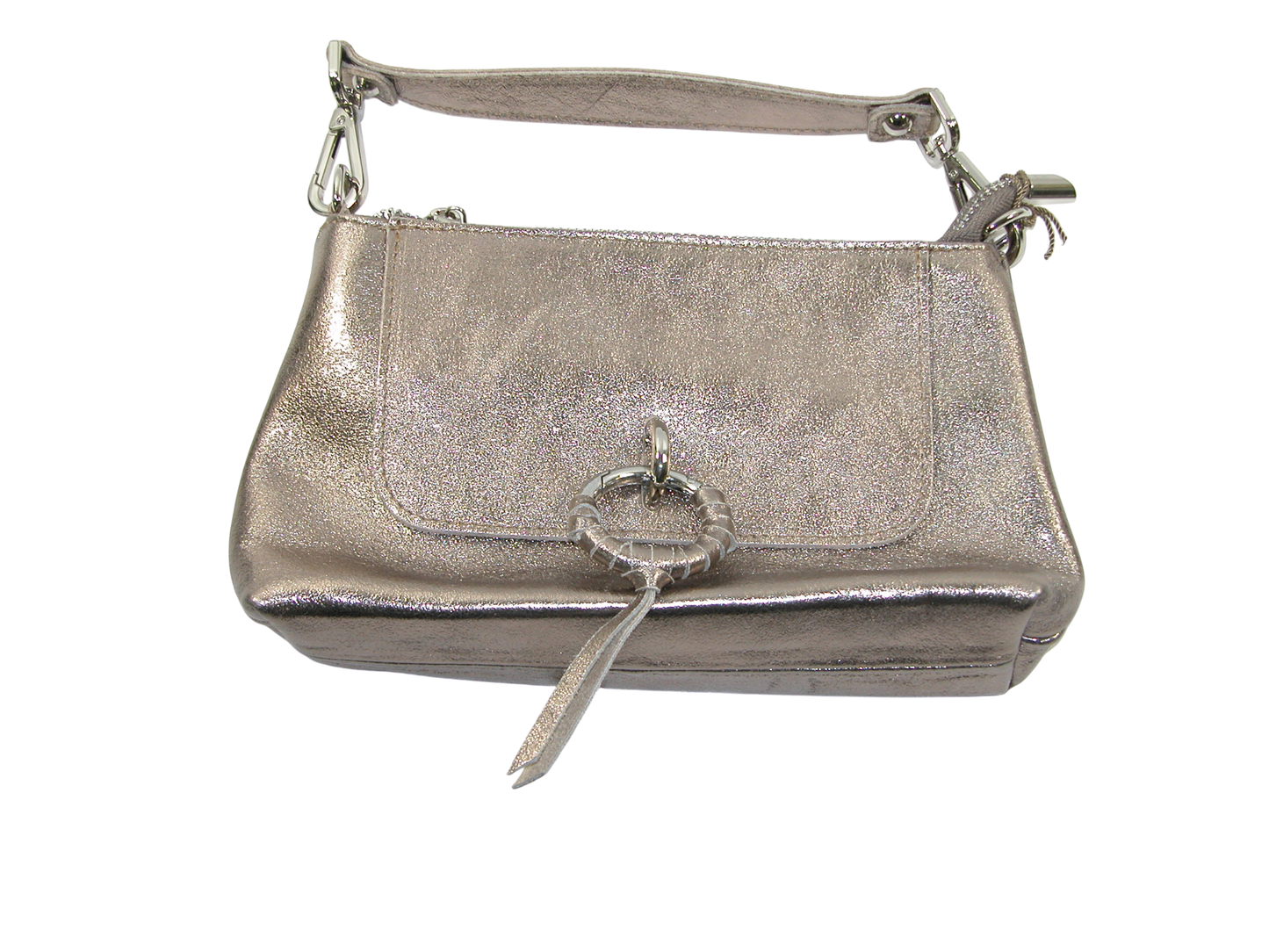 Metallic Bronze O Ring Handbag GF3405