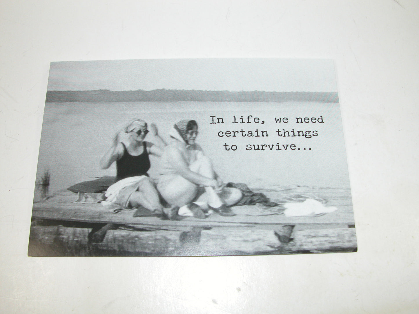 Greeting Card Need Best Friends to Survive GF3427