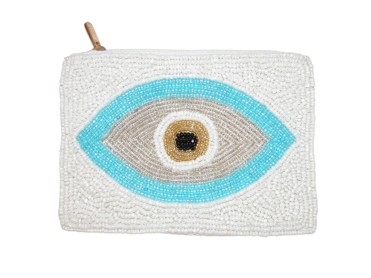 Beaded Coin Purse GF4884 Evil Eye