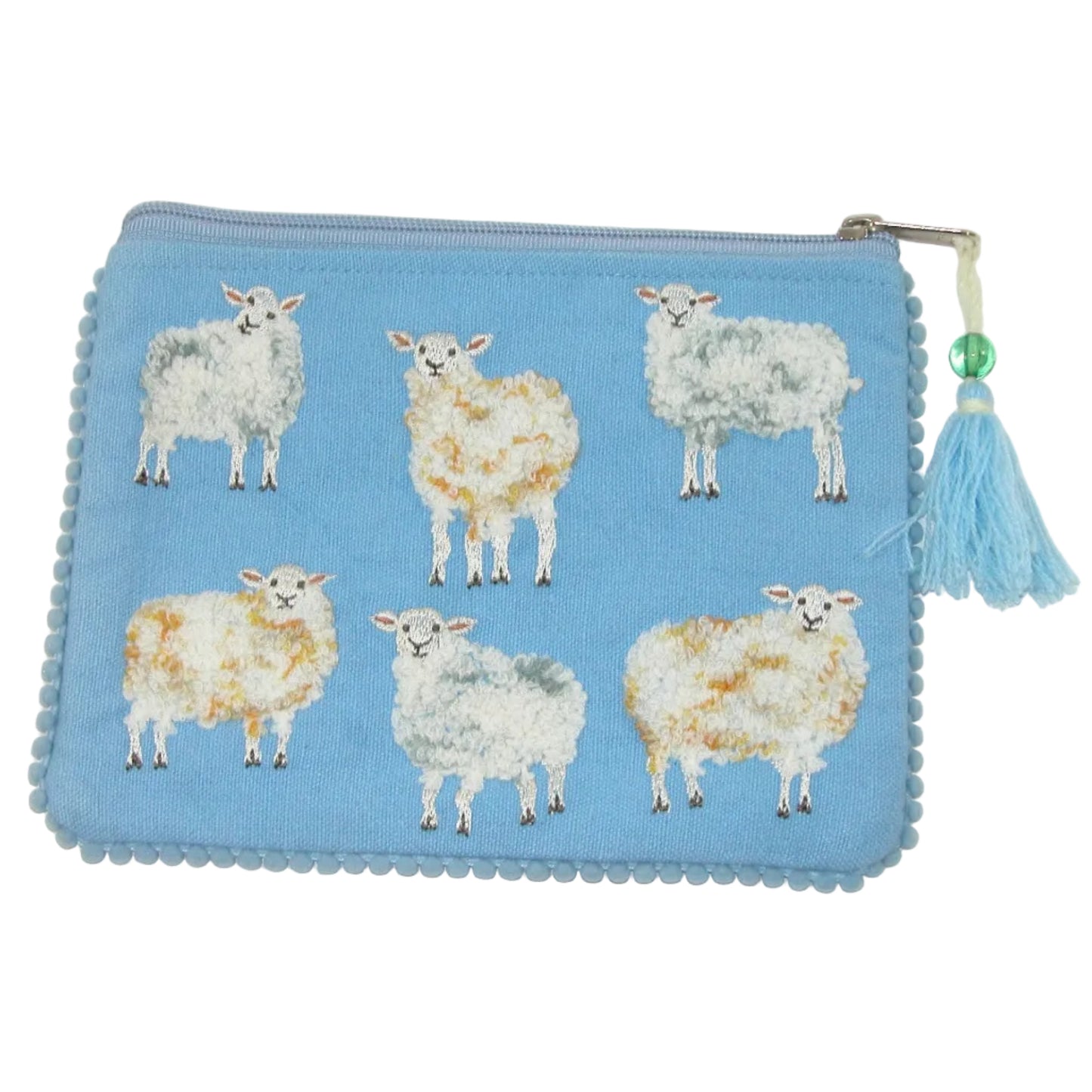 Embroidered Make Up Bag Coin Purse GF5217 Sheep