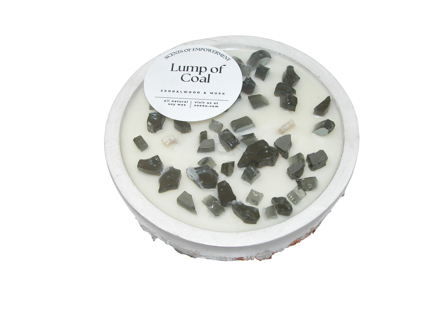 Candle GF3478 Lump of Coal