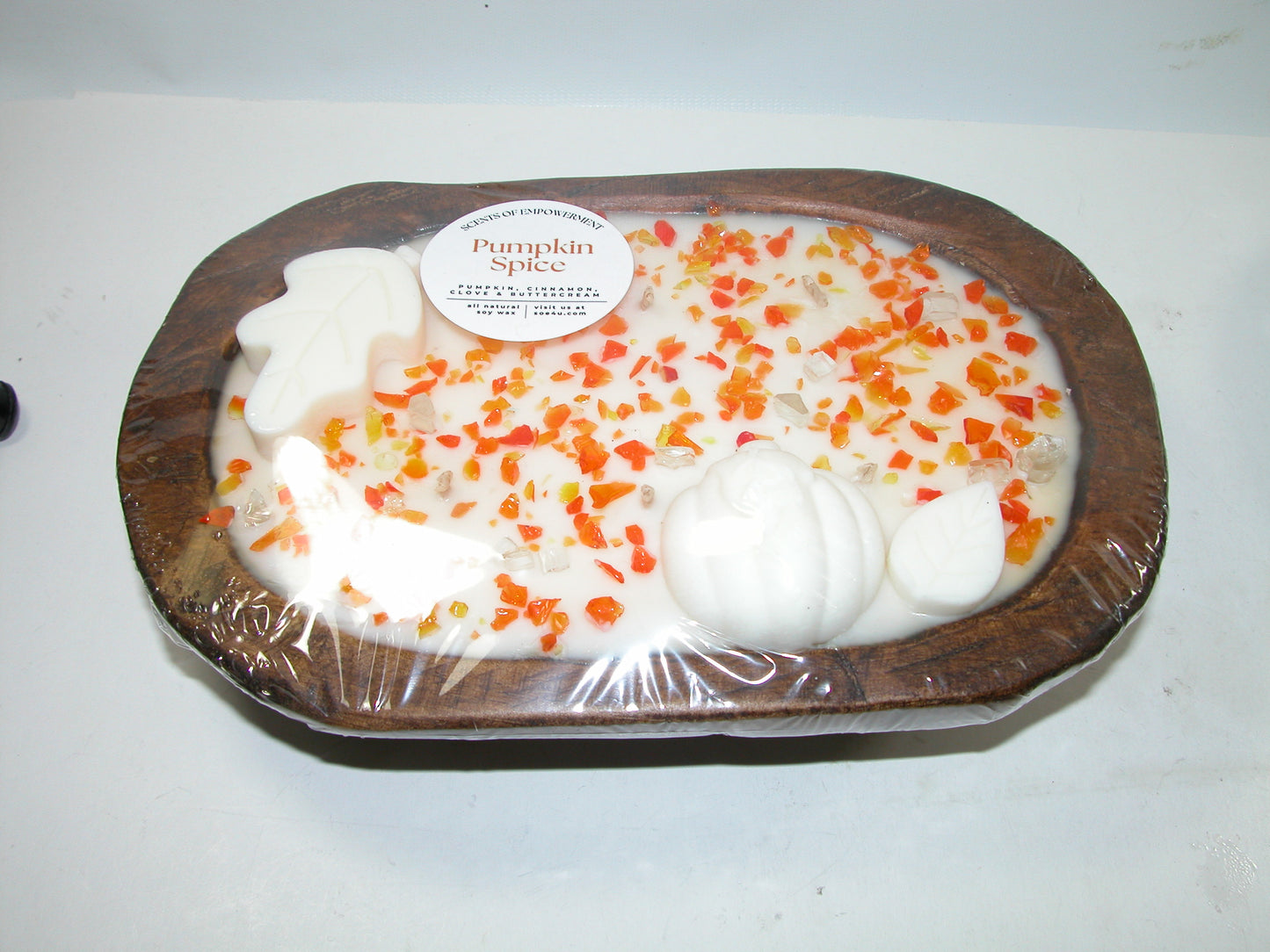 Candle Small Canoe GF3502 Pumpkin Spice