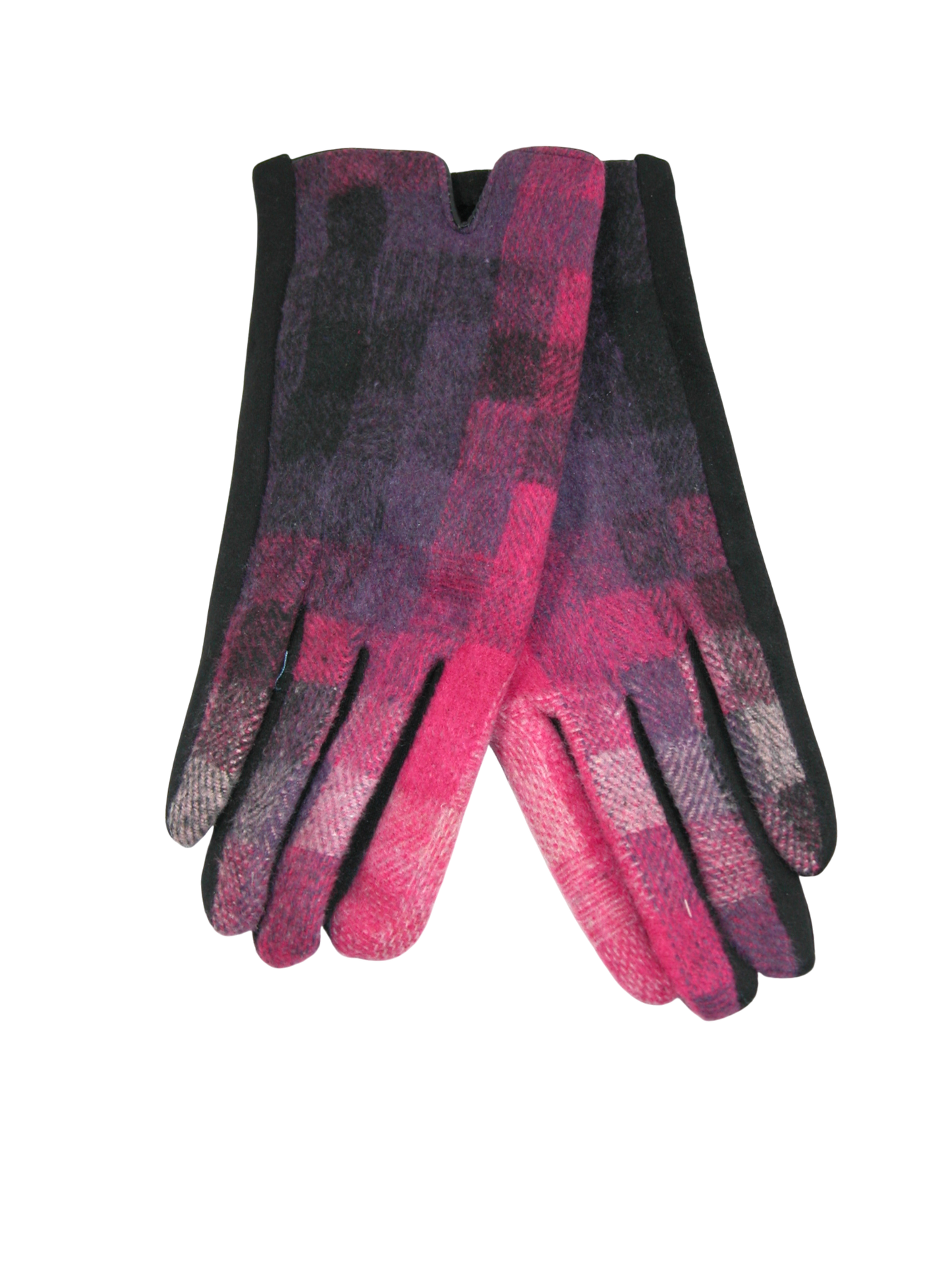 Checkered Ombre Glove GF3523 Pink