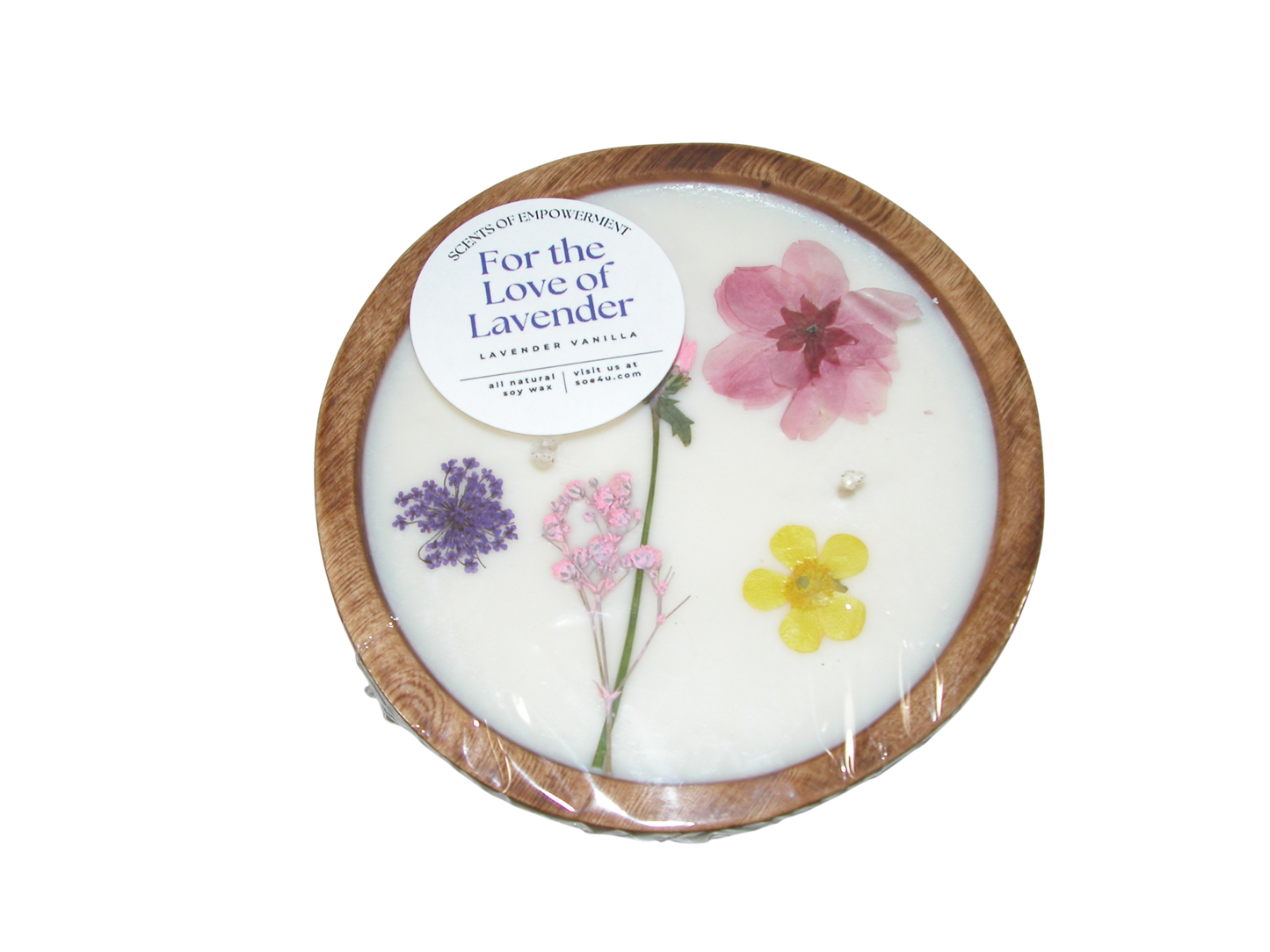 Round Shape Scented Candle GF3553 Lavender