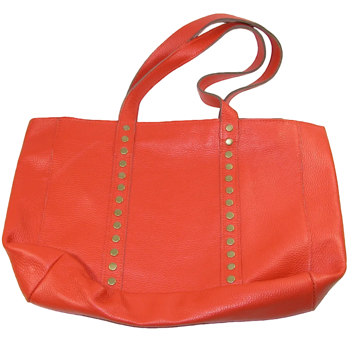 Studded Italian Rust Tote GF3567