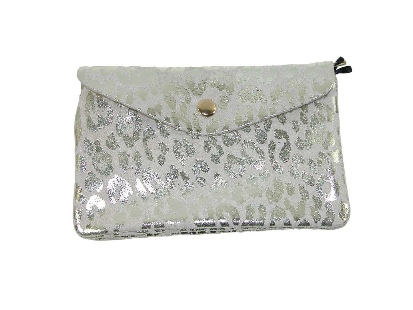 Leather Animal Print Wallet GF3681 Gold