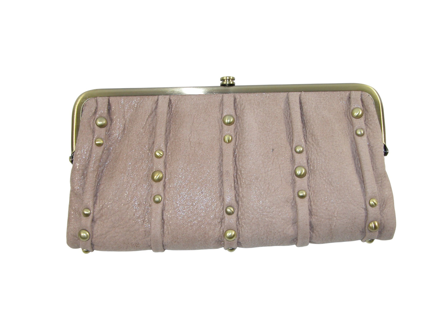 Lauren Leather Studded Wallet Clutch GF3663