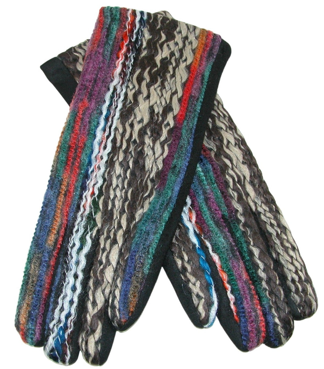 Felted Gloved Multi Color GF3742