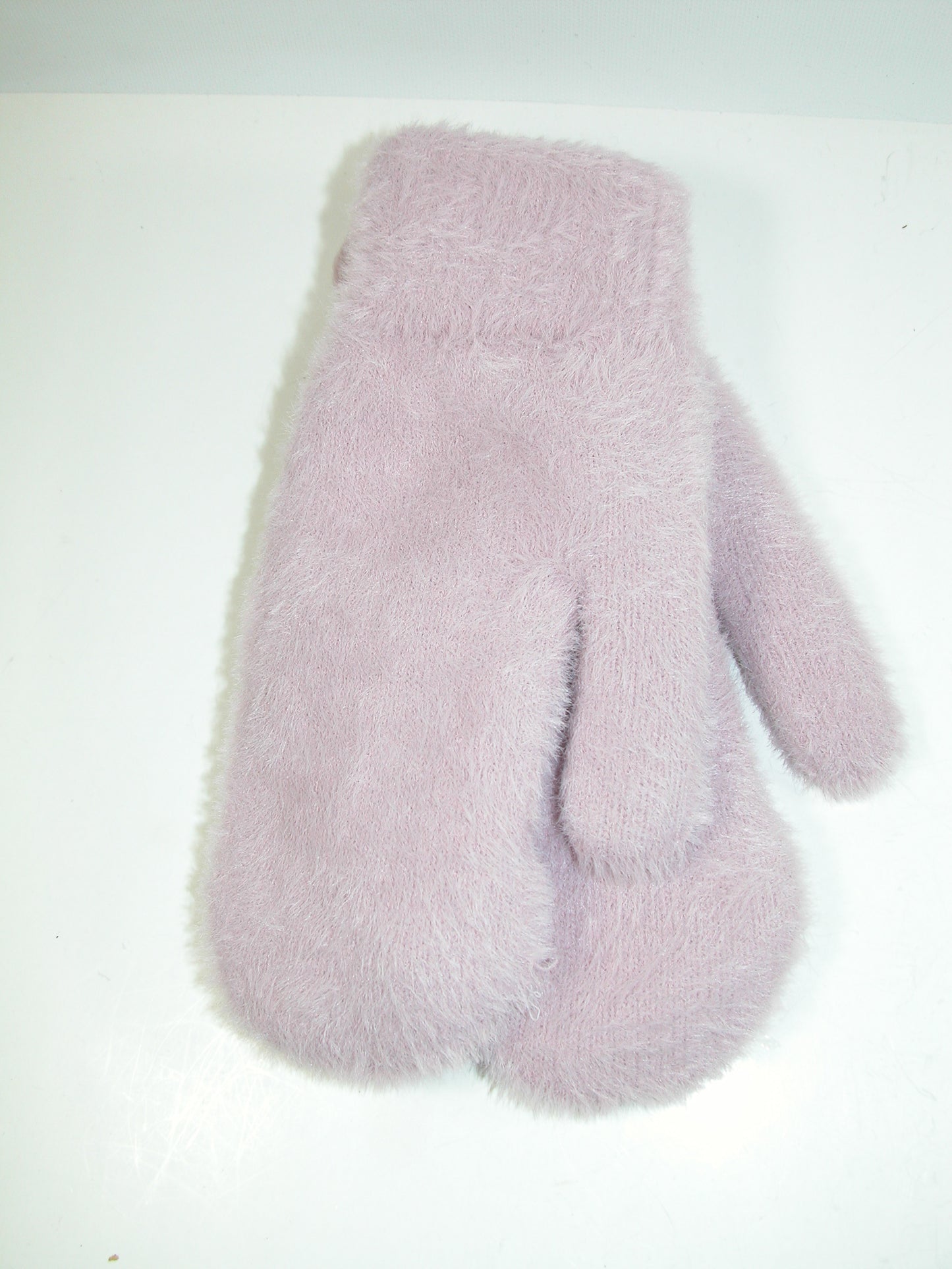 Knit Mitten Glove Fuzzy GF3896 Lilac