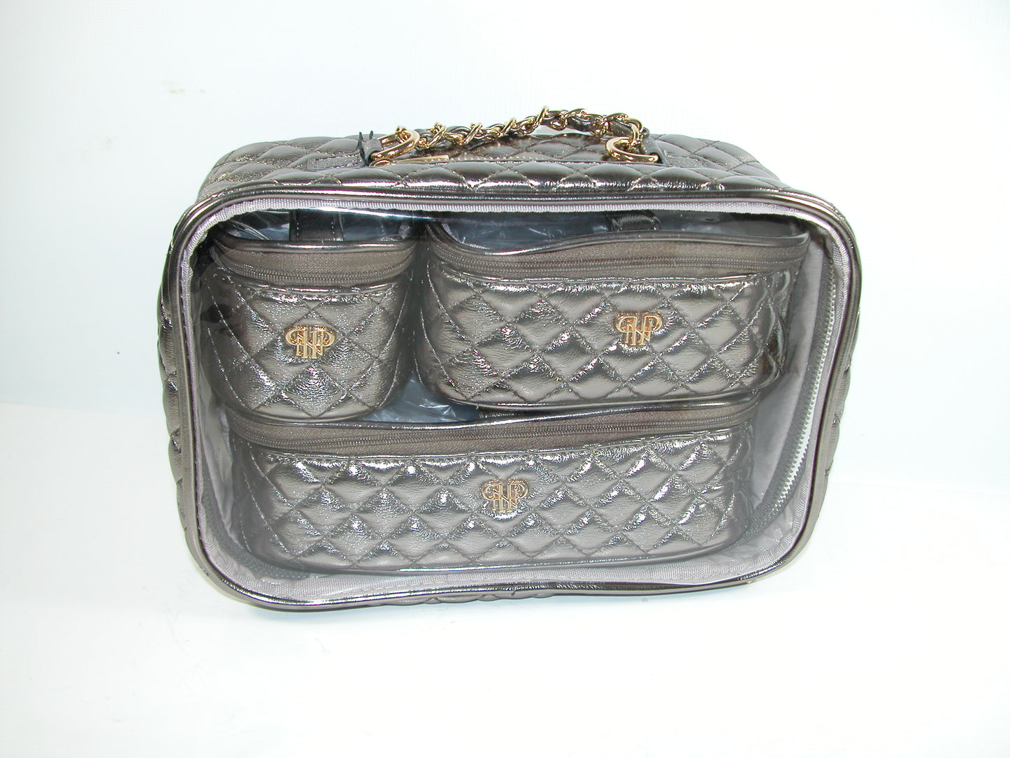 Jewelry Make Up Travel Organizer TRIO GF3910 Bronze