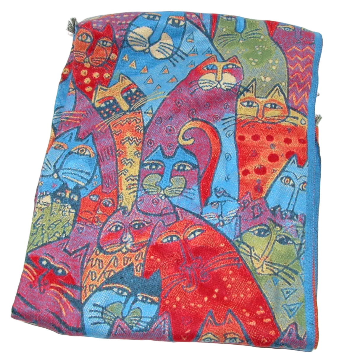 Multi Color Cat Scarf Shawl GF5607