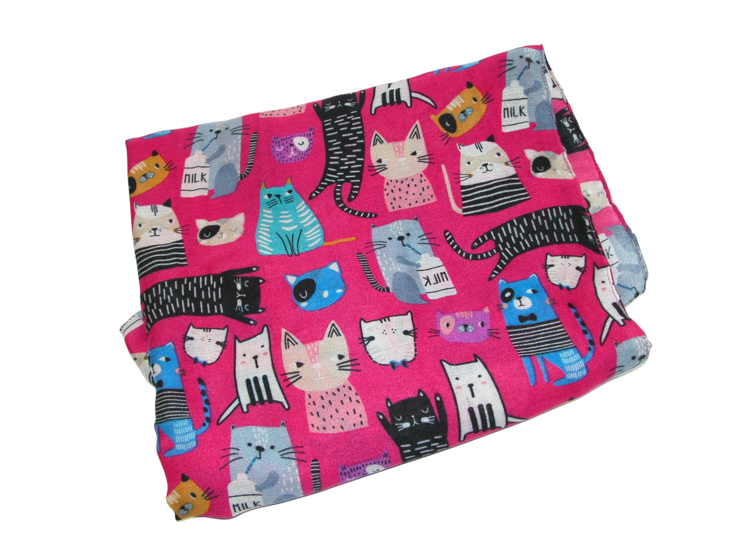 Cat Scarf Shawl with Pink GF3960