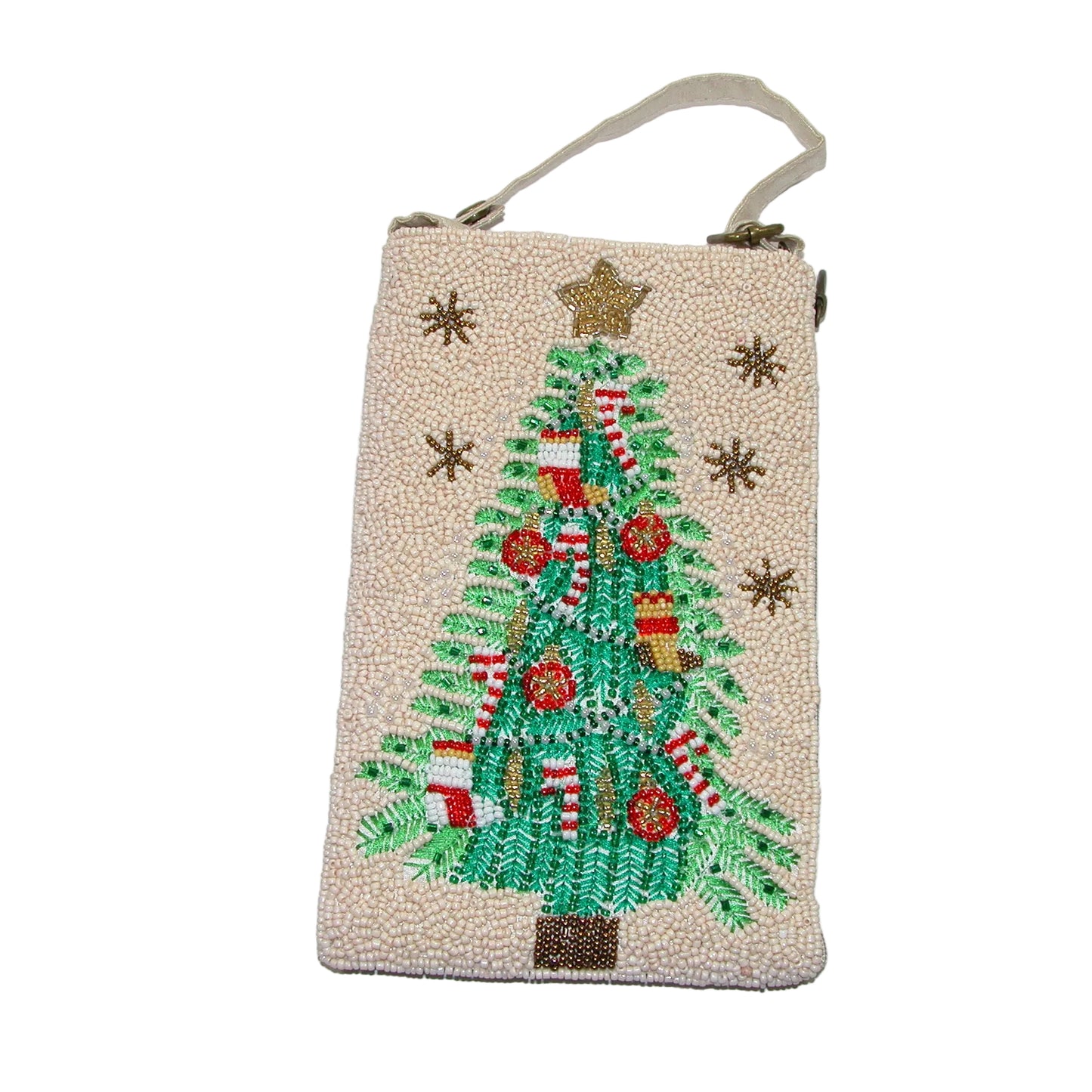Beaded Cross Body GF5028 Christmas Tree