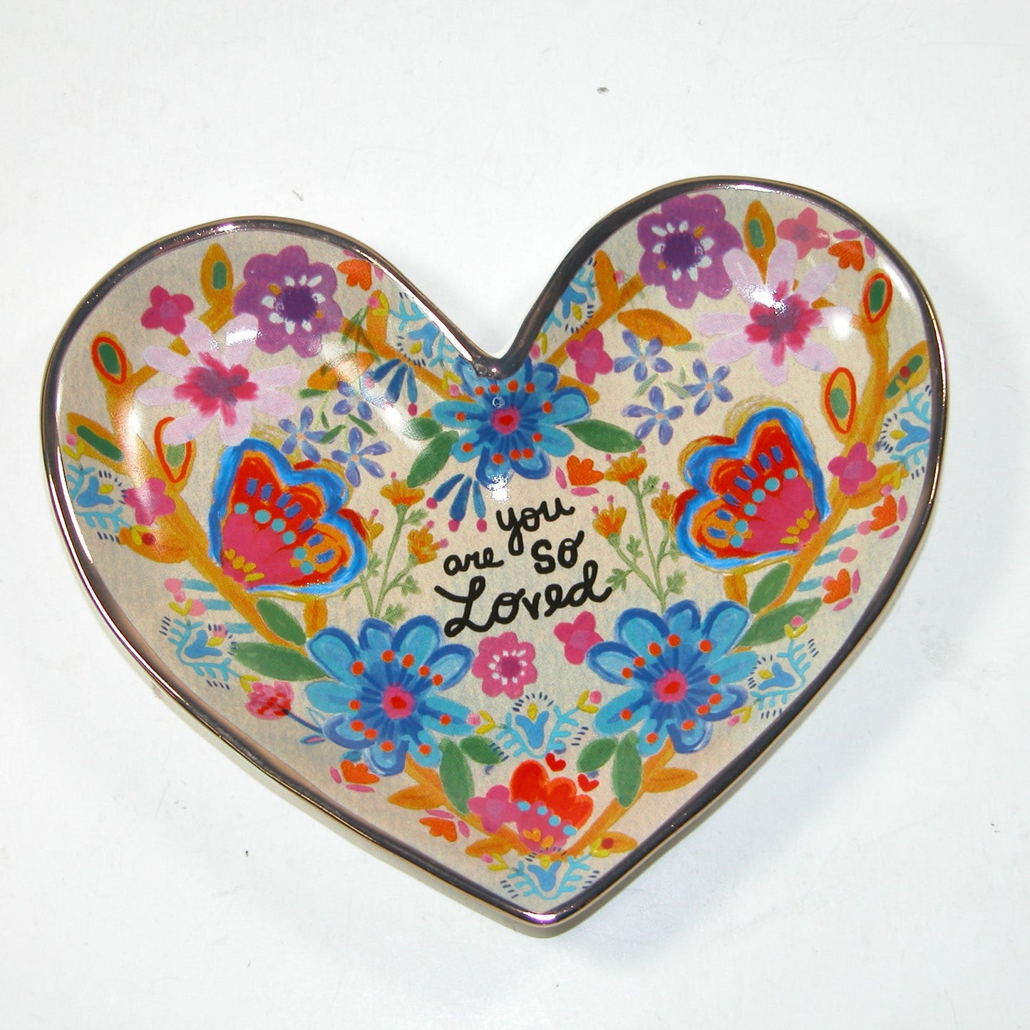 You Are So Loved Heart Trinket Dish GF2185
