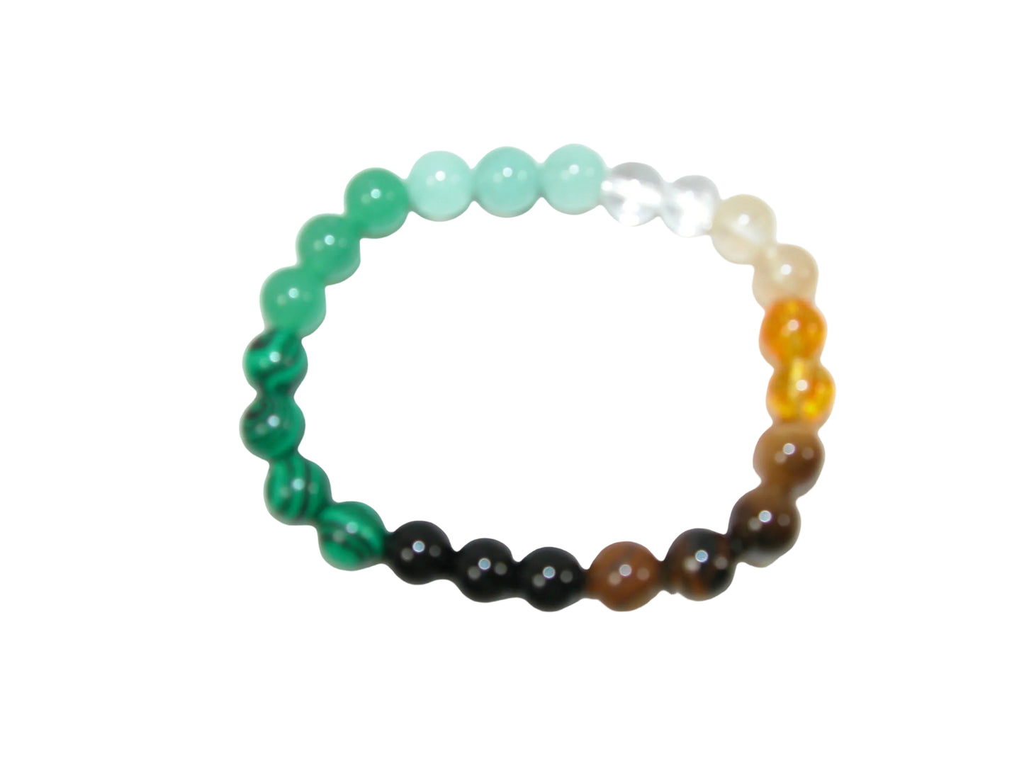 GF3082 Multi Gemstone Stretch Bracelet