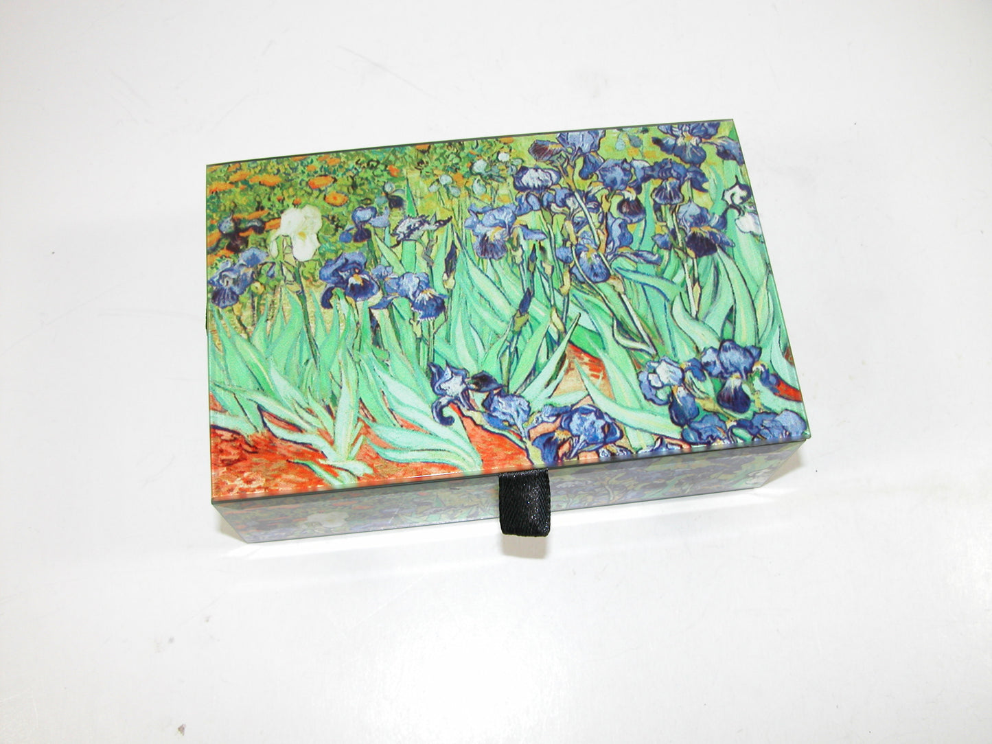 Glass Iris Van Gogh Glass Box GF3093