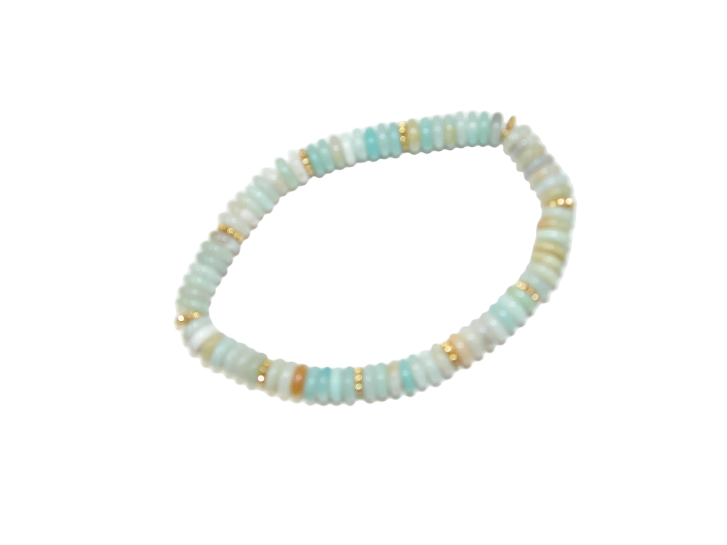 Rondell Stretch Bracelet GF3097 Amazonite