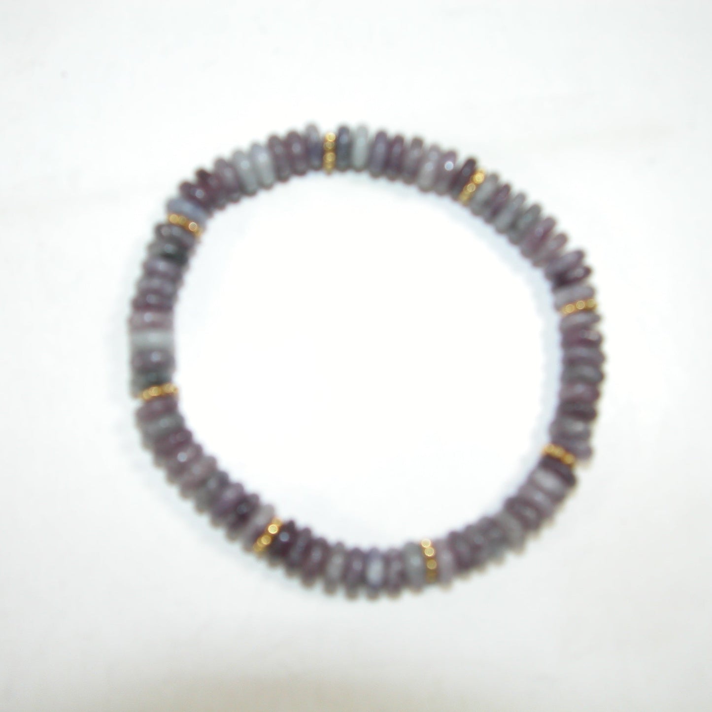 Rondell Stretch Bracelet GF3098 Lepidolite