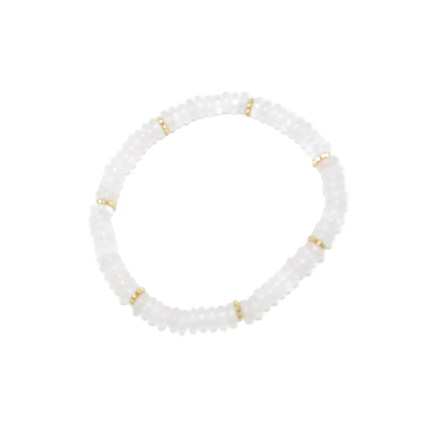 Rondell Stretch Bracelet GF3099 Rose Quartz