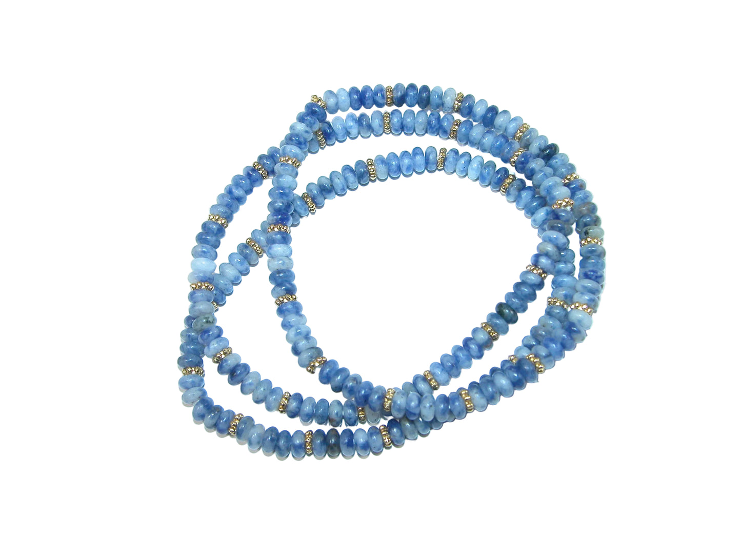 Sodalite Rondell Stretch Bracelet GF3257