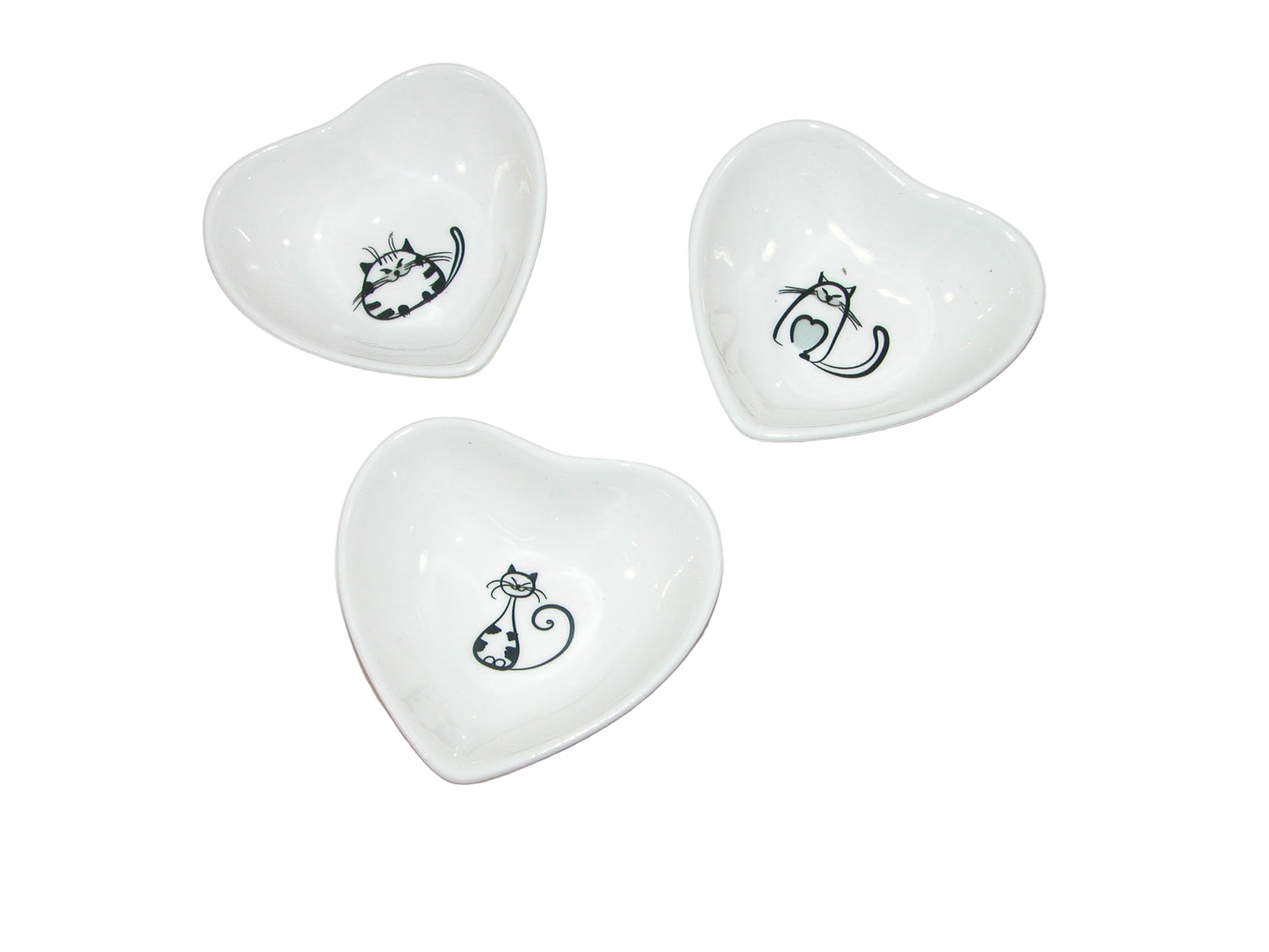 Cat Dish Heart GF3259
