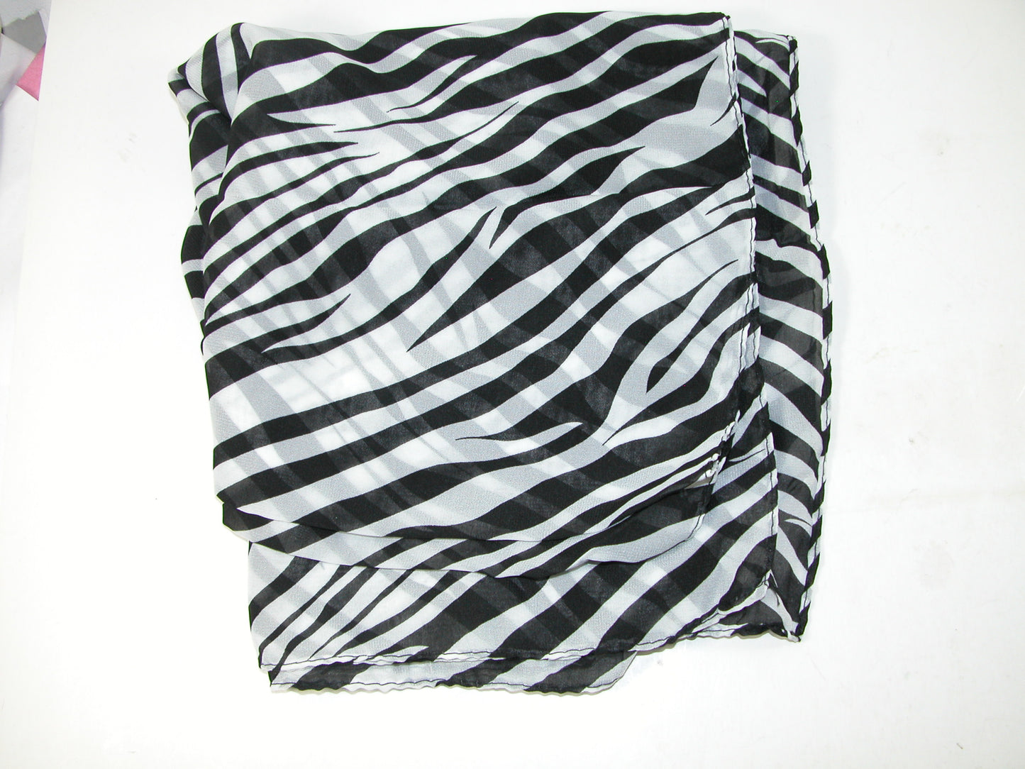 Zebra Stripe Chiffon Shawl Scarf GF3275