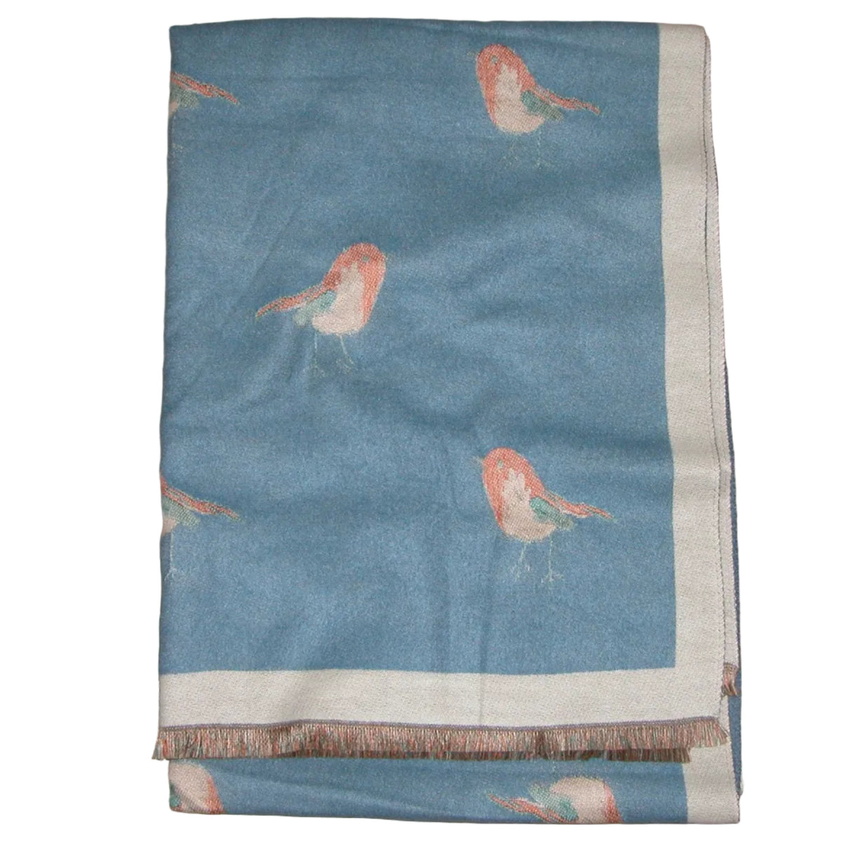 Light Blue Bird Scarf GF3635