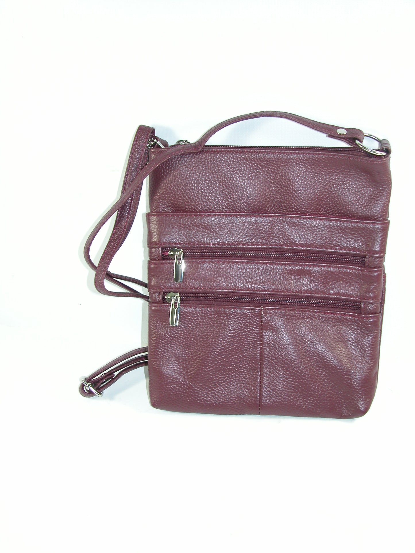 Wine Zipper Crossbody Purse Handbag GF3287