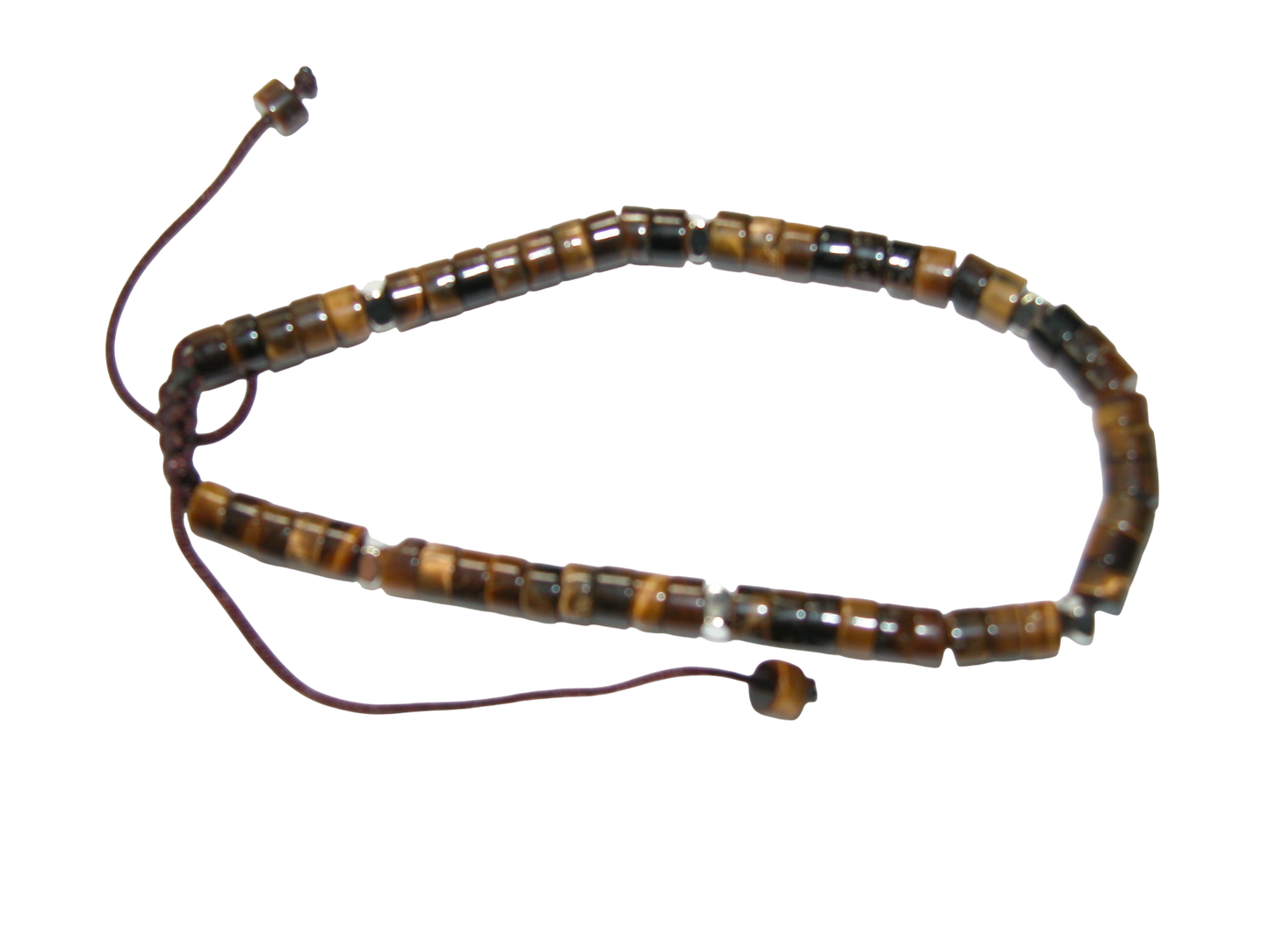 Rondell Adjustable Gemstone Bracelet BR24 Tiger’s Eye