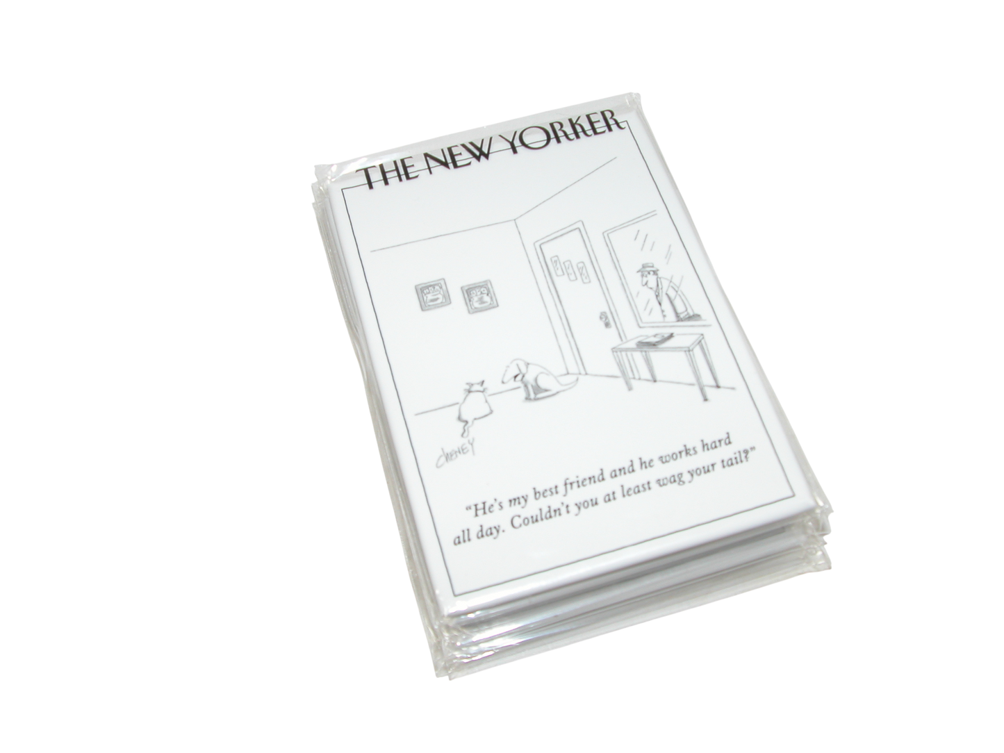 The New Yorker Wag Your Tail Refrigerator Magnet GF3321