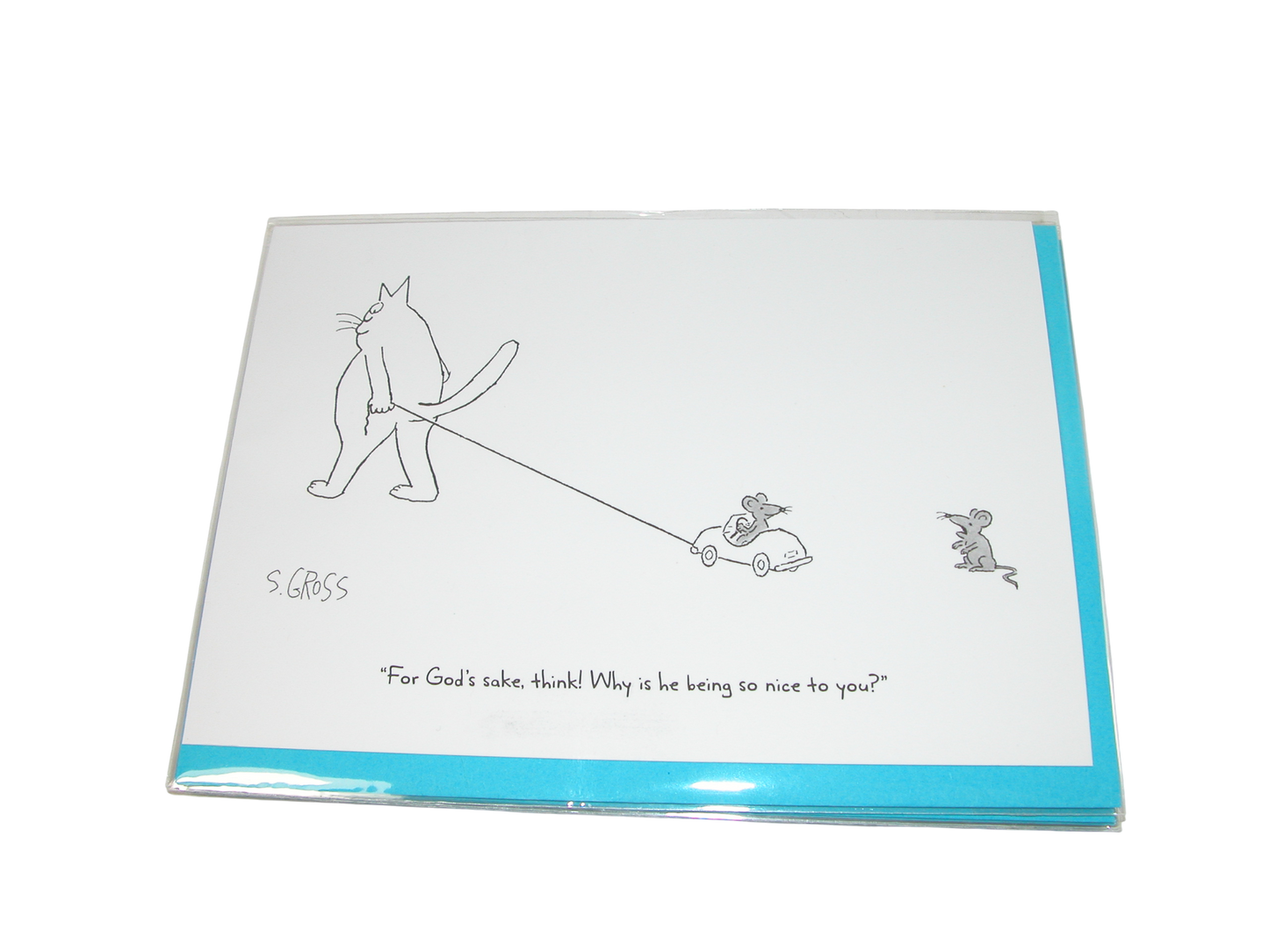 The New Yorker Think! Why so Nice? Greeting Card GF3320