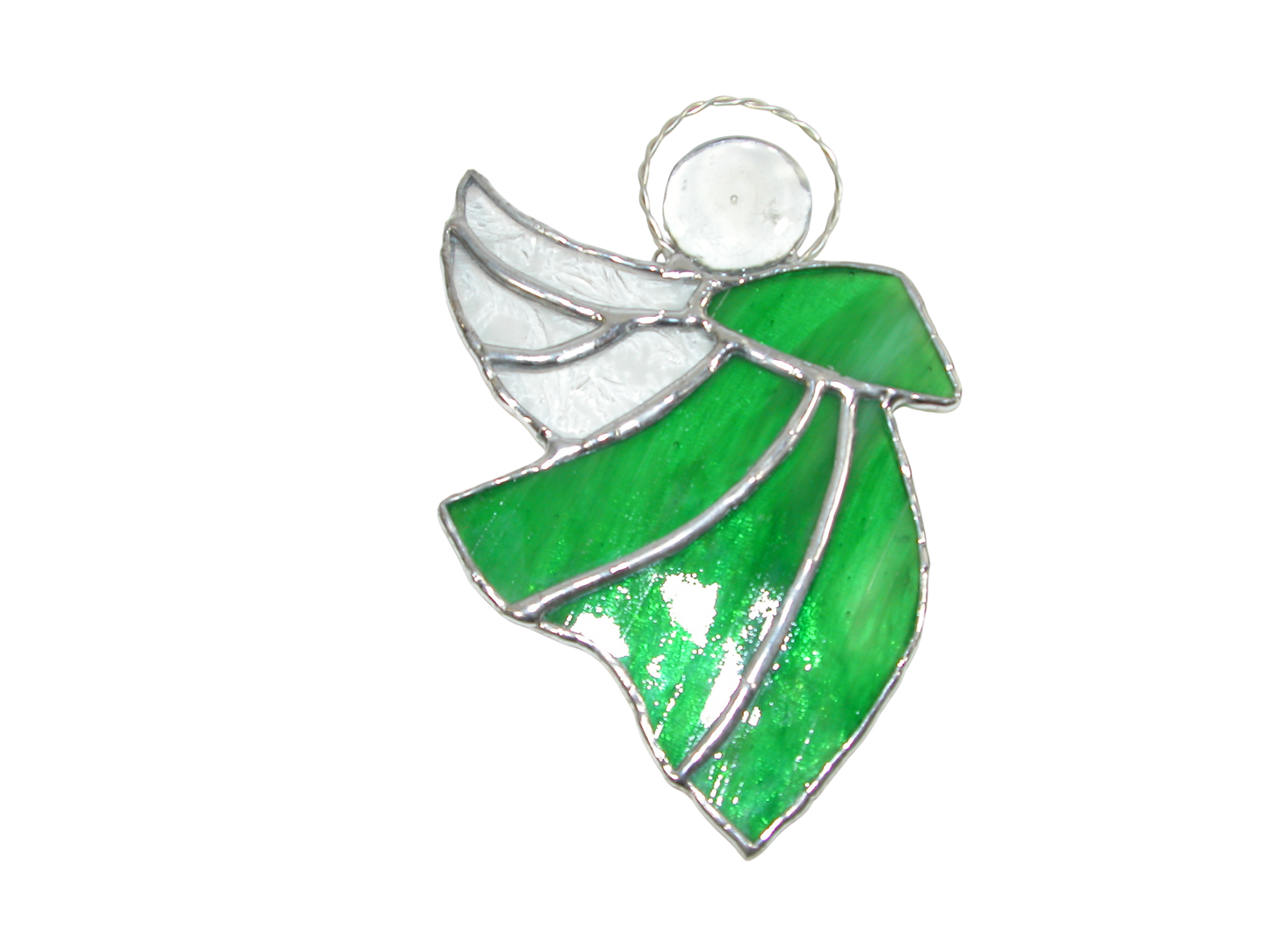 Green Angel Stained Glass GF3348 by Lori