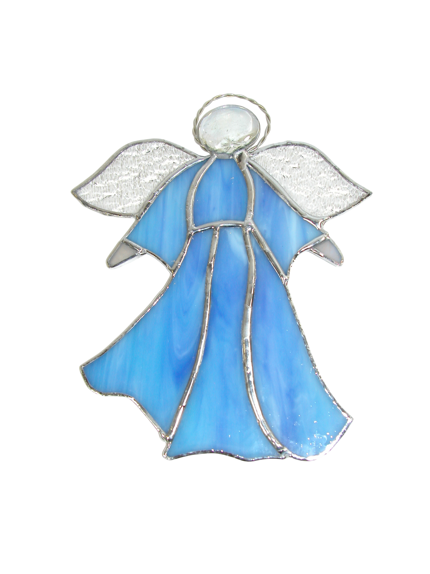 Light Blue Angel Stained Glass GF3349 by Lori