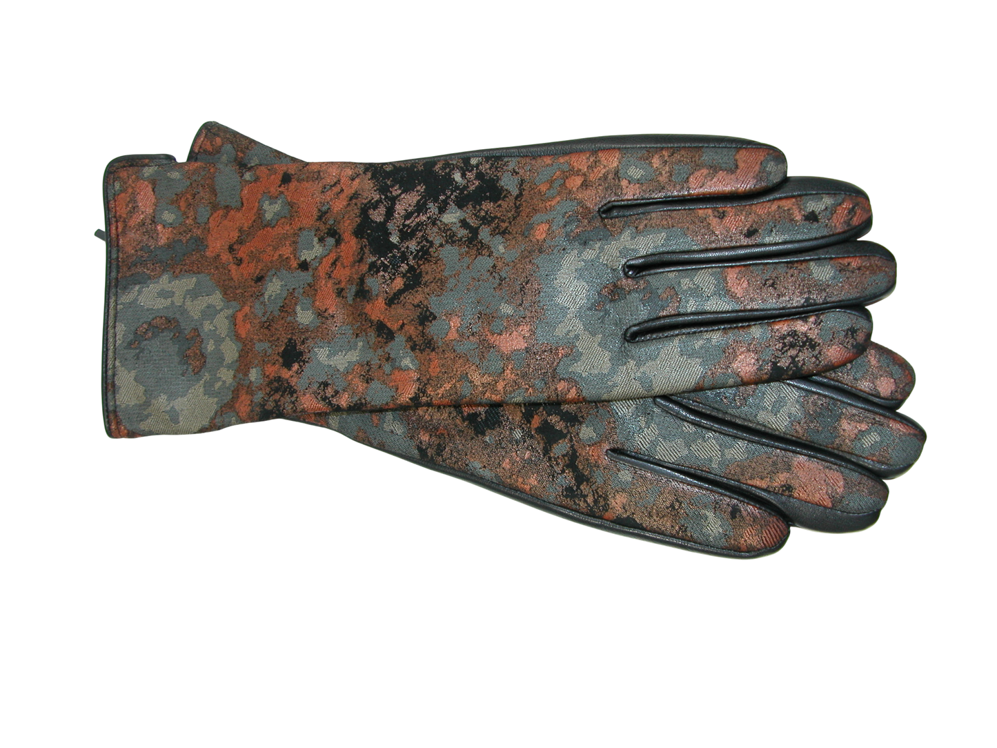 Hand Painted Leather Gloves GF3337