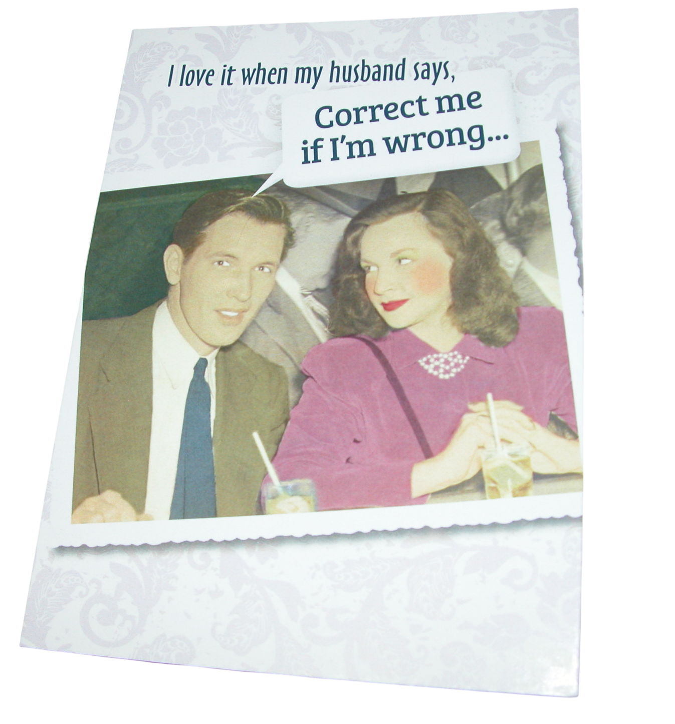 Greeting Card Correct Me if I'm Wrong GF3366