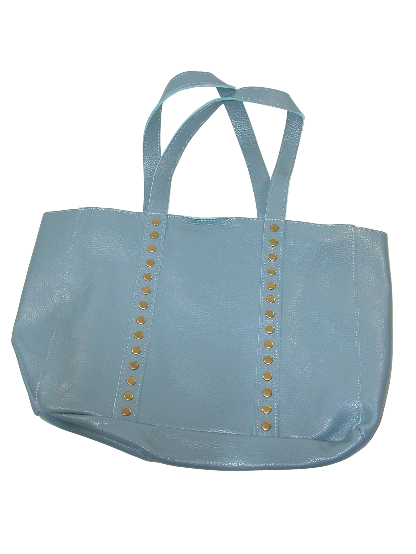 Studded Italian Blue Tote GF3371