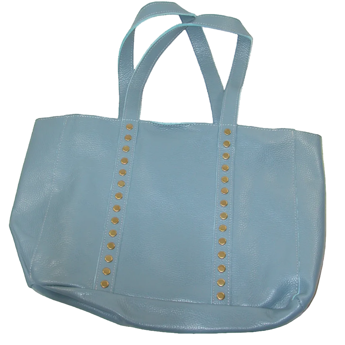 Studded Italian Blue Tote GF3371