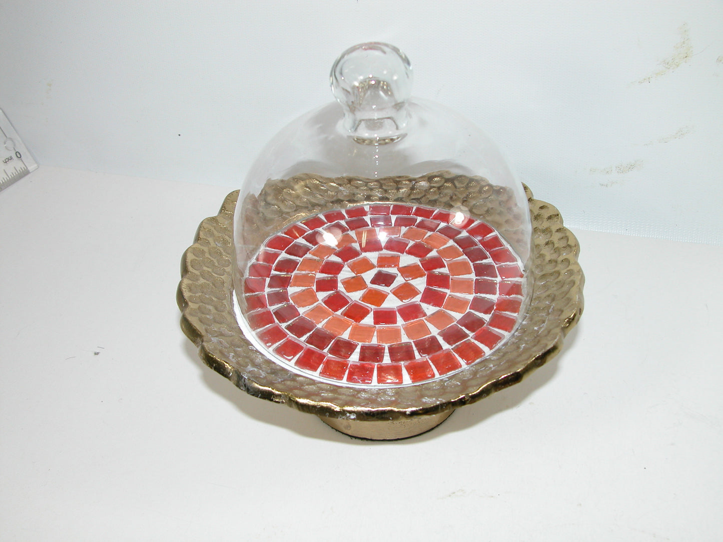 Mosaic Cheese Covered Tray GF2063